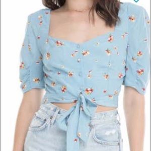 Cropped shirt